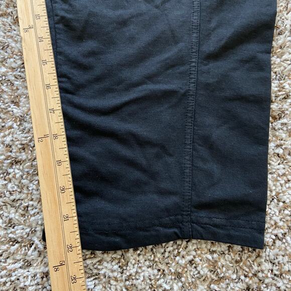 Prana Mindful Movement Harem Pant Women's XL Black Relaxed Mid Rise Tapered Leg - Picture 11 of 13